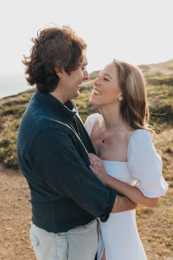 Romantic couples photography on the California coast