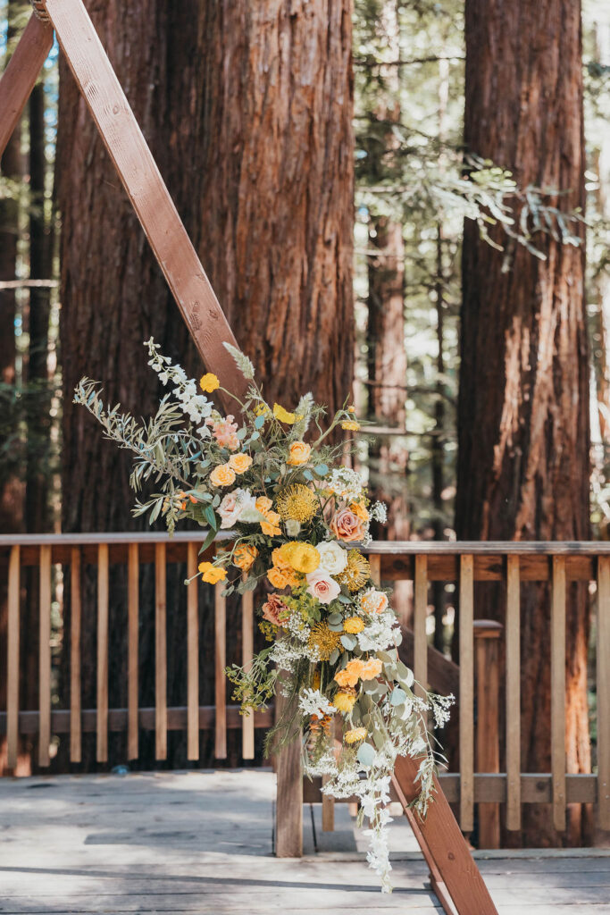 California Wedding in The Redwoods