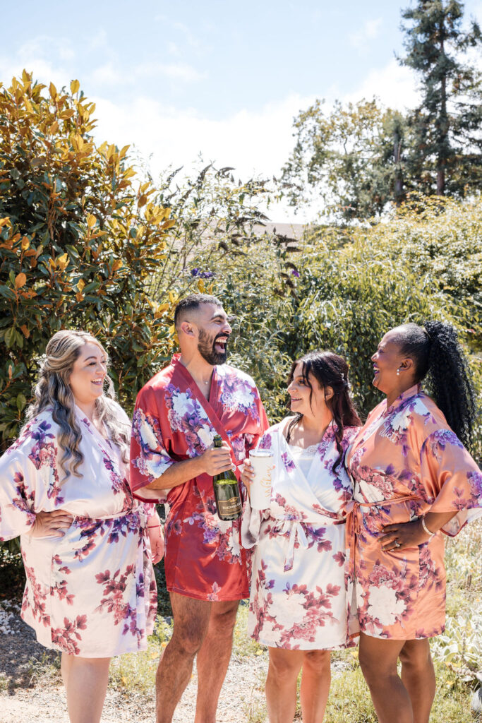 a romantic wedding photoshoot in california